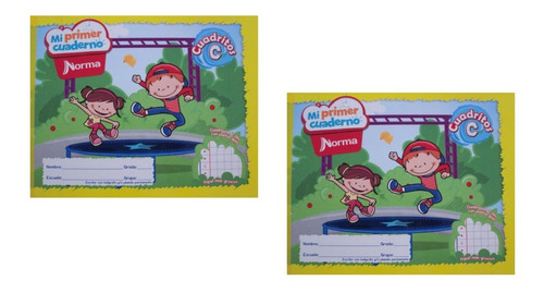 Mi Primer Cuaderno Norma Cuadritos C 72 Hojas Paquete 11 Pz