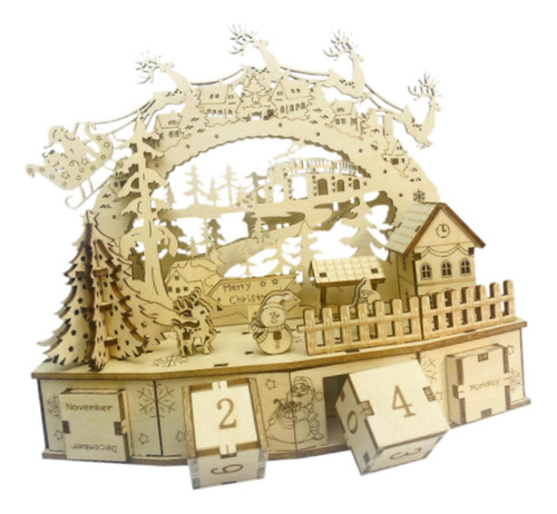 78 Piezas De Rompecabezas Navideños, Kits De Construcción