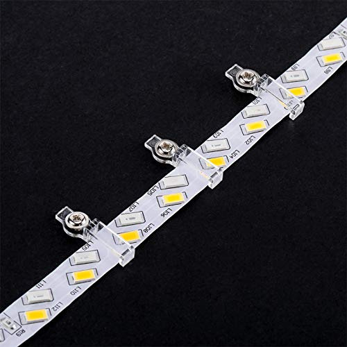 Clips De Montaje Led De 300 Piezas, Tira De Soporte Led, Jue
