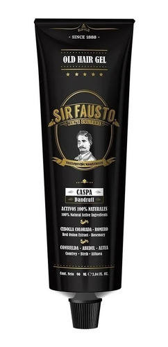 Gel Anti-caspa Sir Fausto Tratamiento Fortalecedor 90ml