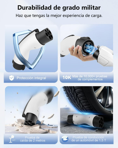 Adaptador Byd Tipo 1 A Gbt,para Vehículos Eléctricos Byd