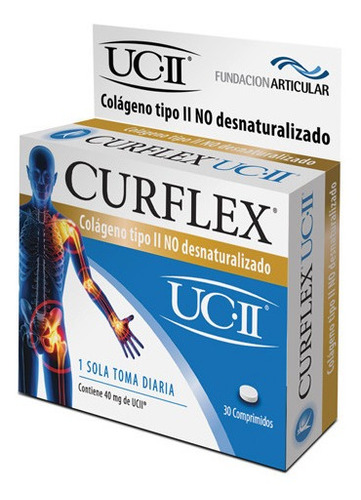 Curflex Colageno Tipo Ii No Desnaturalizado Artrosis X30 Pro