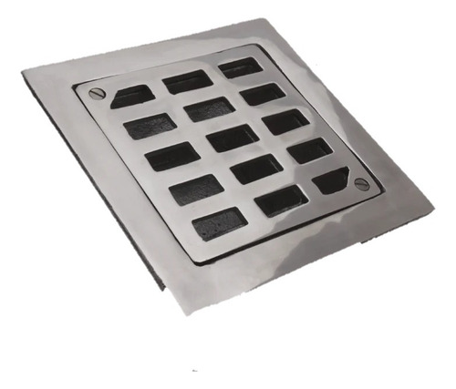 Coladera Aluminio Piramide Chica Plomex