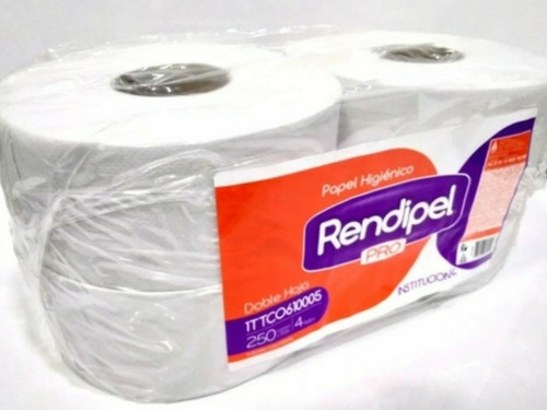 Papel Higienico Rollo 250 Mts. Doble Hoja