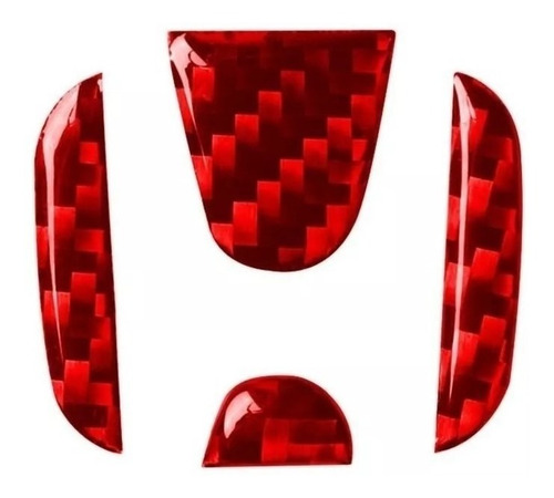 Embellecedor De Emblema Volante Honda Odyssey Ridgeline Rojo