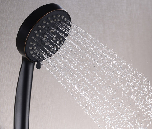 Cabezal De Ducha De Mano De 5 Funciones, Accesorio De Spa D. Color Oil Rubbed Bronze