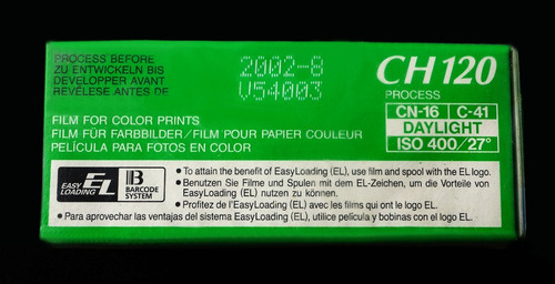 6 Filmes 120 Fuji Asa 400: 4 Superia+2 Nph, Vencidos Freezer