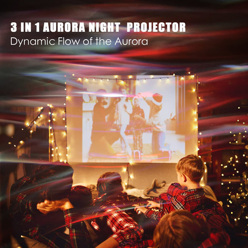 Proyector De Galaxias Aurora Con Altavoz Bluetooth
