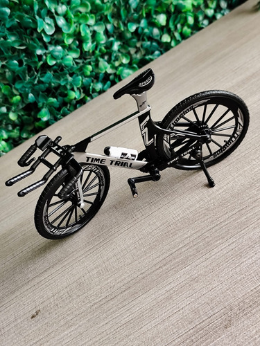 Mini Bicicleta A Escala 1.10 Simulación De Montaña Negro