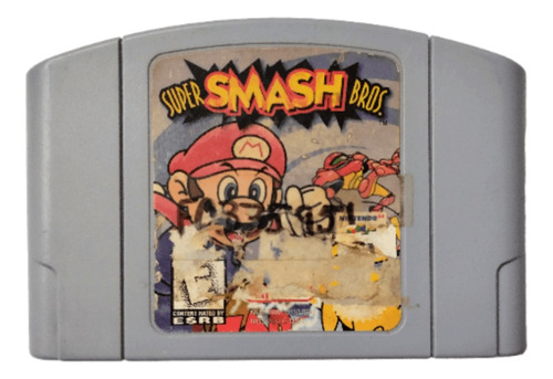 Juego Smash Bros 64 Nintendo 64 N64 Original Funcional Usado