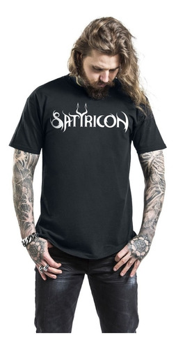 Remeras Satyricon Black Metal, Dark Medieval Times