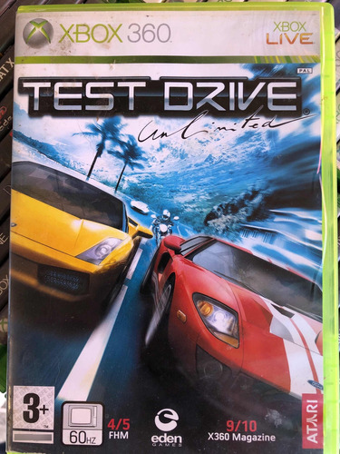 Test Drive Unlimited Pal Xbox 360