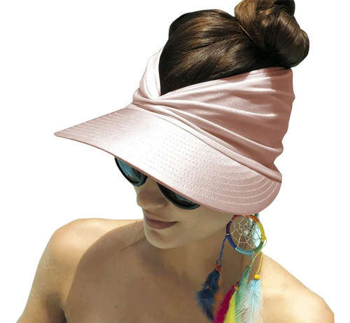 Visera Con Turbantes Para Mujer Sombrero Proteccion Uv Gorro