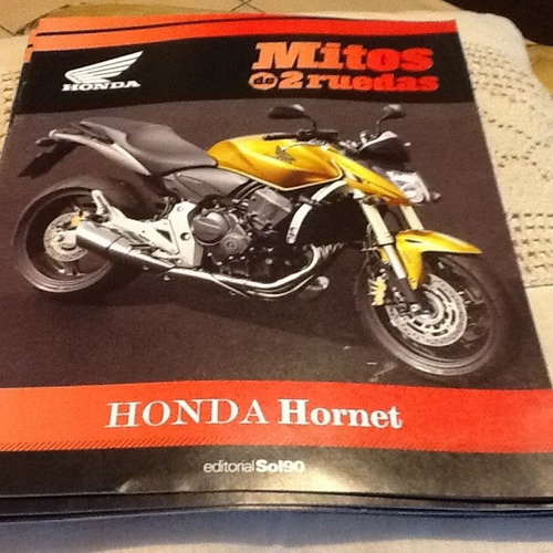 Folleto Moto Honda Hornet Mitos De 2 Ruedas Lectura Imagenes