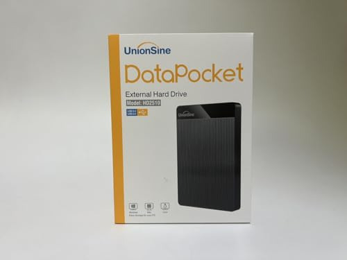 Unionsine 250gb 2.5 Ultra Slim Disco Duro Externo Portátil