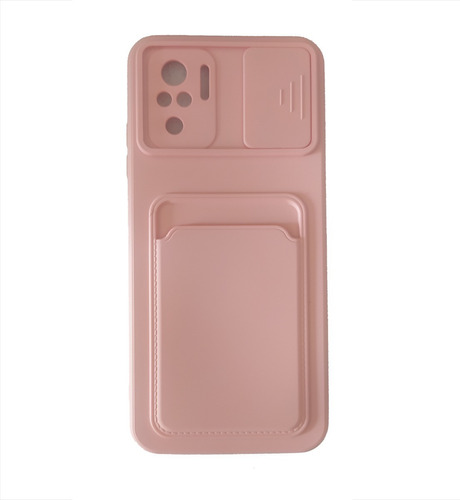 Case Con Tarjetero Y Cubre Camar Para Xiaomi Redmi Note 10s 