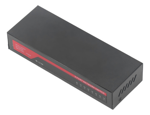 Divisor Ethernet De 8 Puertos Gigabit Poe Robusto De Metal S