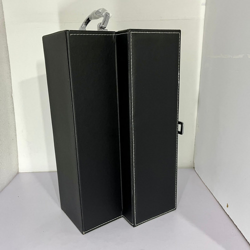 10 Set Caja Porta Botella Vino Bar Con Utensilios Y Asa