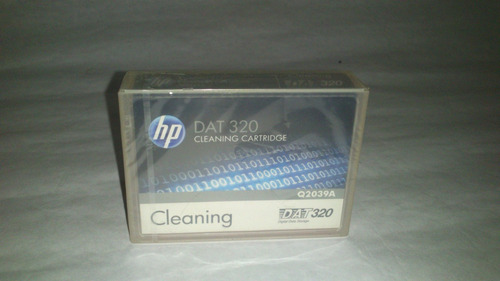 Hp Dat320 / Dds 7 Dat 320 Cleaning Tape , Part # Q2039a