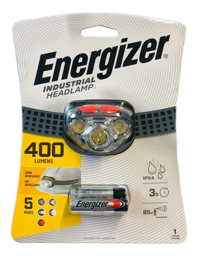 Minera Linterna Vincha Energizer 400 Lumens Modelo