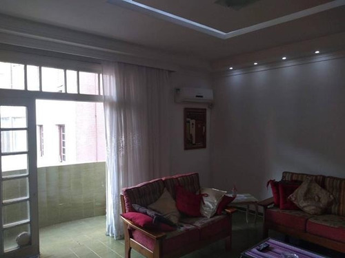 Imagem 4 de 13 de Apartamento 3 Dormitórios Sacada Mobiliado Na Quadra Praia Itararé Próximo Vlt