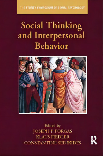 Social Thinking And Interpersonal Behavior, De Forgas, Joseph P.. Editorial Psychology Pr, Tapa Blanda En Inglés