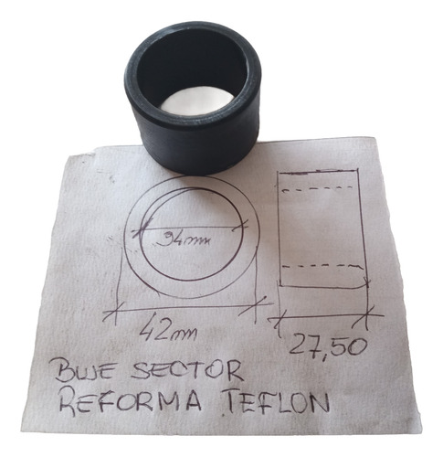 Buje Reforma Teflón Caja Dirección Ford 600/6000/7000