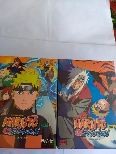 Dvd Naruto Shippuden 2° Temporada - Loja Black Fox