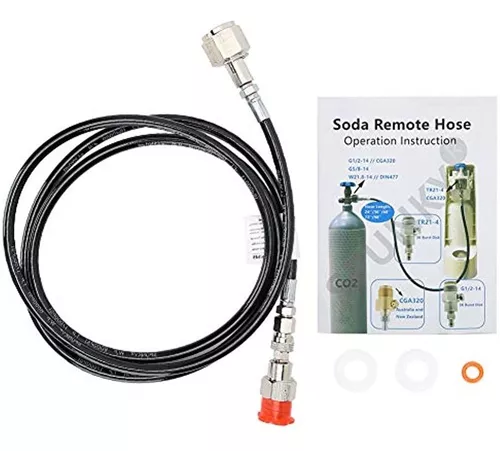 Adaptador De Flujo De Soda, Conector Directo Del Cilindro De