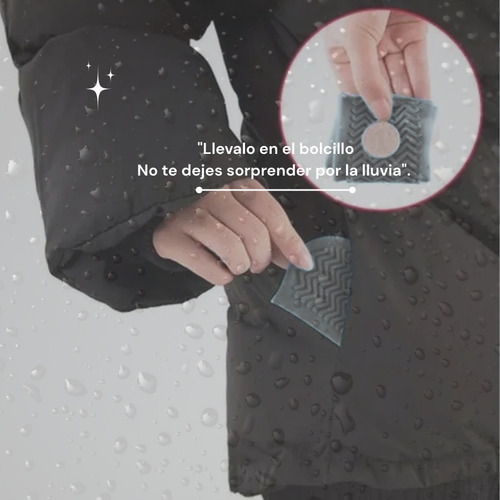 Cubre Zapato Silicona Impermeable Lluvia Gris Gris M