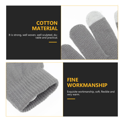 Guantes Térmicos Usb Con Pantalla Táctil Para Exteriores E I