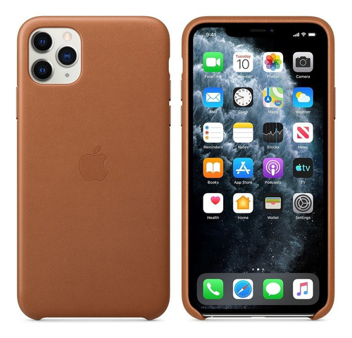Apple Leather Case Para iPhone 11 Pro Max 6.5 De Cuero 