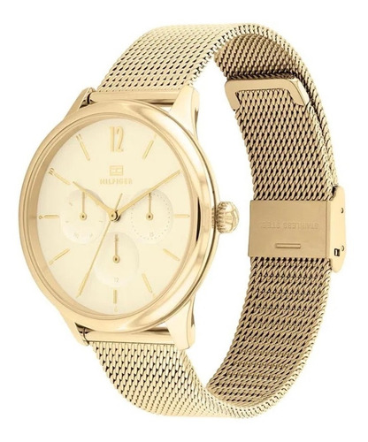 Reloj Tommy Hilfiger Mujer Layla Multifuncion Dorado 1782458