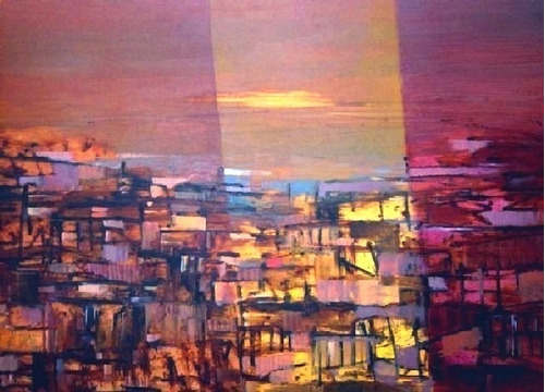 Atardecer,abstracto Valparaiso