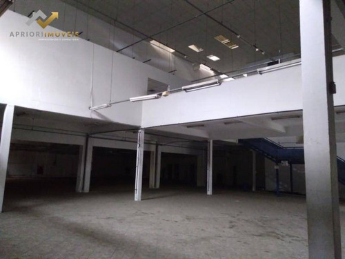 Galpão Para Alugar, 3600 M² Por R$ 50.000,00/mês - Casa Branca - Santo André/sp - Ga0046