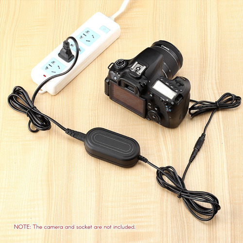 Adaptador De Batería Ficticia Andoer Ack-e18 Ac Lp-e17