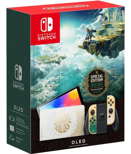 Consola Nintendo Switch Oled Zelda Tears Of The Kingdom