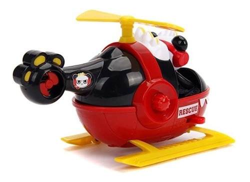 Toys Ryan's World Helicóptero Con Figura De Panda