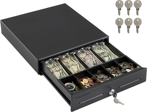 Volcora 13   Cash Register Drawer For Point Of Sale Key-lock