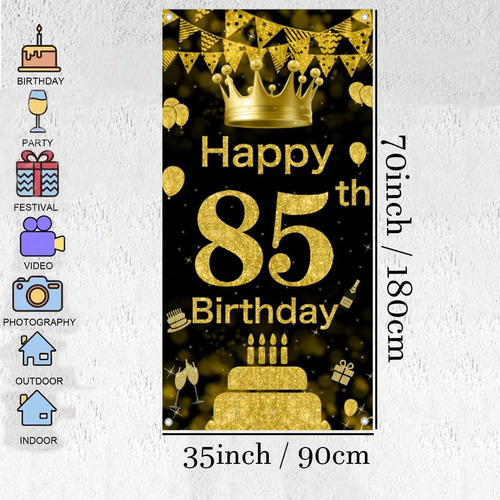 Cartel De Bienvenida Para Cumpleaños De Hombre