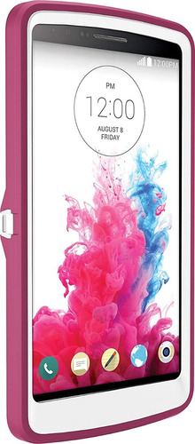 Funda LG G3 Otterbox Defender Rosa Con Clip De Uso Rudo