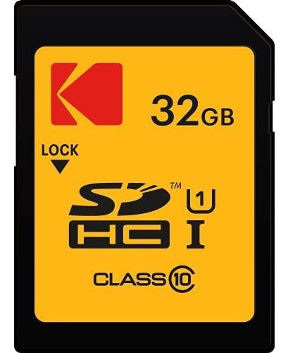 Tarjeta De Memoria Sdhc Kodak Clase 10 Uhs-i U1 De 32 Gb