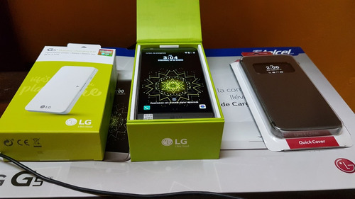 LG G5 Telcel Garantia Y Factura Del 25 De Enero. Nuevo
