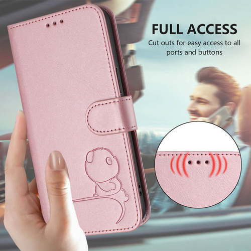 Funda Tipo Cartera Con Temática De Panda Para Cubot Note 40/p50/a10/a20/a30/max 5, Cierre Magnético, 3 Ranuras Para Tarjetas, A Prueba De Golpes