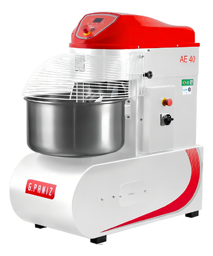 Amassadeira Espiral 40kg Gpaniz Industrial 220/380v 220v