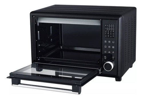 Horno Eléctrico Aiwa 32l Antiadherente Modo Asador Aw-ok32