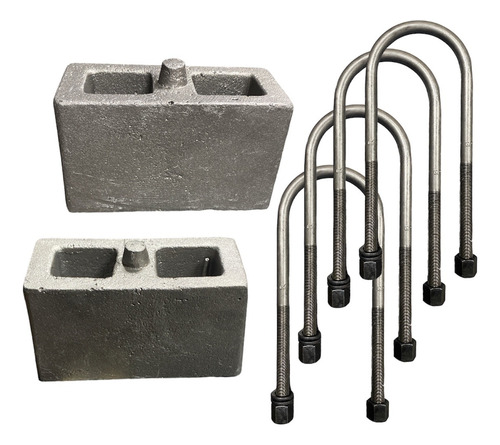Blocks Para Bajar Nissan D21 ..de 3 P/muelles Traseras