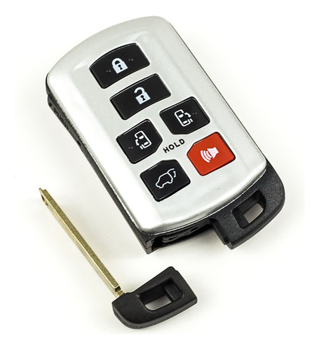 Carcasa Llave Control Proximidad Para Toyota Sienna 6 Boton