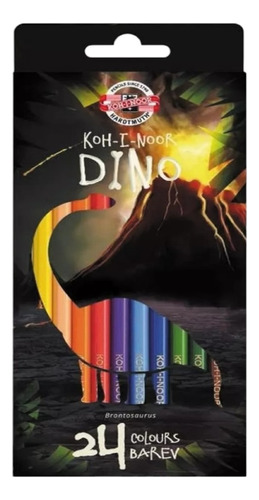 Lapices Koh-i-noor Dino  X 24 Colores