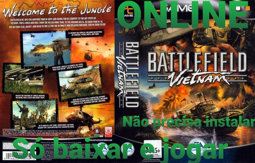 Battlefield Vietnam Pc Sem Instalação Envio Digital